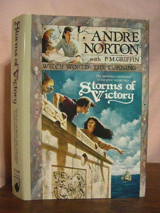 Item #33704 STORMS OF VICTORY. WITCH WORLD: THE TURNING. Andre Norton, P M. Griffin
