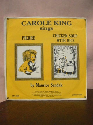 Item #33862 CAROL KING SINGS PIERRE [AND] CHICKEN SOUP WITH RICE [NUTSHELL LIBRARY]. Maurice...