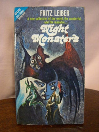 Item #34061 NIGHT MONSTERS, bound with THE GREEN MILLENNIUM. Fritz Leiber