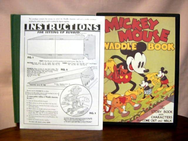 Item #34067 MICKEY MOUSE WADDLE BOOK. Walt Disney.
