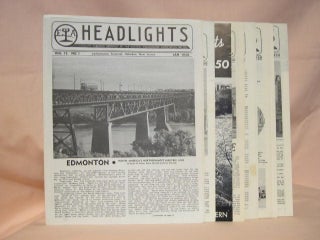 Item #35442 ERA HEADLIGHTS. VOLUME 12, NUMBERS 1-12, 1950, JANUARY-DECEMBER