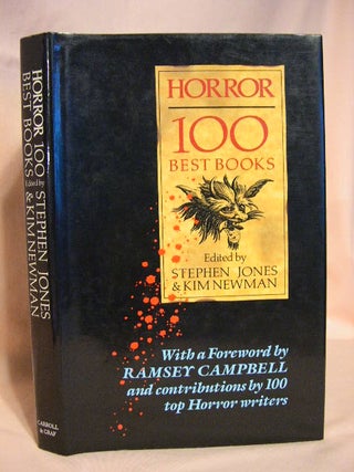 Item #36148 HORROR: 100 BEST BOOKS. Stephen Jones, Kim Newman
