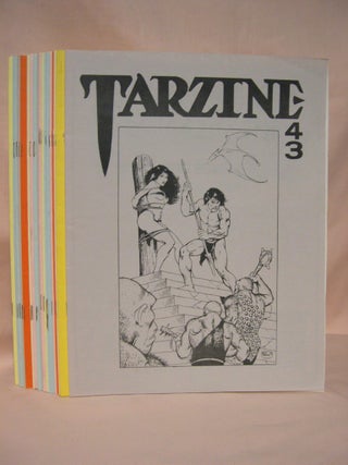 Item #36622 TARZINE; Issues 43 thru 52, and 54 thru 62. Bill Ross, Edgar Rice Burroughs