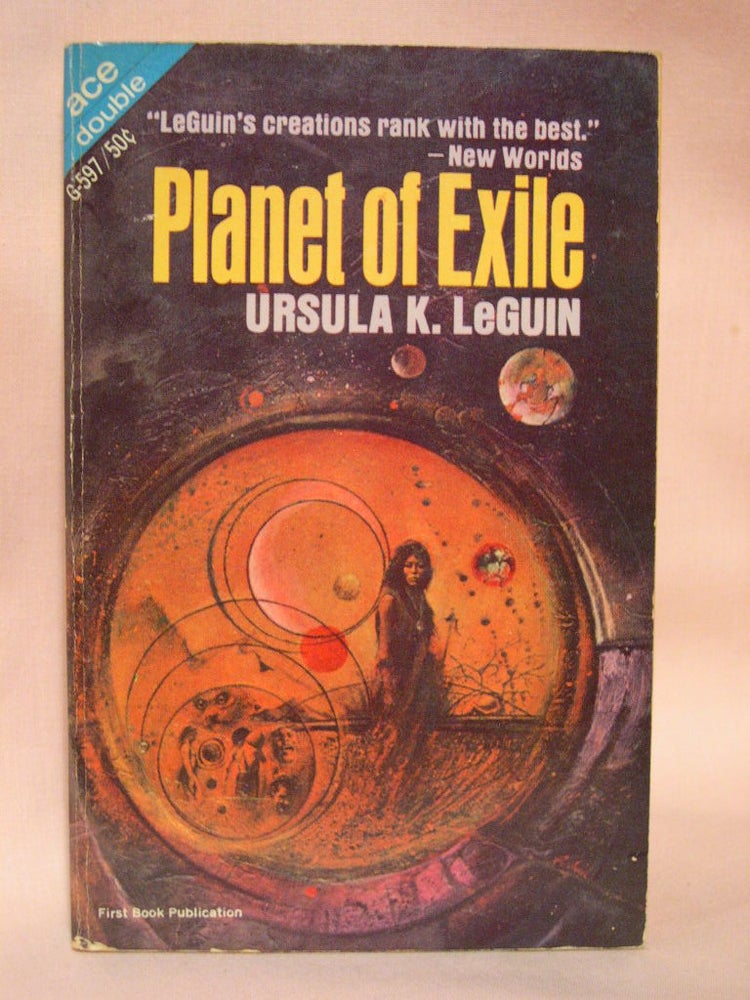 Item #36967 PLANET OF EXILE bound with MANKIND UNDER THE LEASH. Ursula K. LeGuin, Thomas M. Disch.