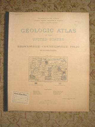 Item #37105 GEOLOGIC ATLAS OF THE UNITED STATES; DOVER FOLIO, DELAWARE-MARYLAND-NEW JERSEY; FOLIO...