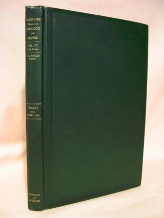 Item #37842 THE GEOLOGY OF THE GRANBY AREA; VOL. IV, 2ND SERIES. E. R. Buckley, H A. Buehler