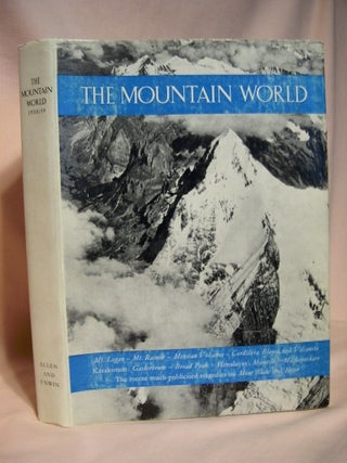 Item #37885 THE MOUNTAIN WORLD 1958/59. Malcolm Barnes