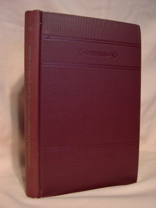 Item #37970 CONTRIBUTIONS TO ECONOMIC GEOLOGY (SHORT PAPERS AND PRELIMINARY REPORTS) 1919; PART...