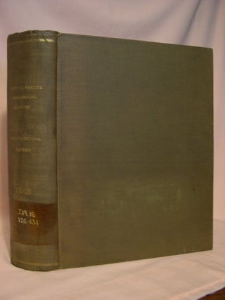 Item #38082 SHORTER CONTRIBUTIONS TO GENERAL GEOLOGY 1922. UNITED STATES GEOLOGICAL SURVEY...