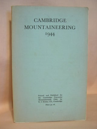 Item #38172 CAMBRIDGE MOUNTAINEERING 1944. G. R. Hervey