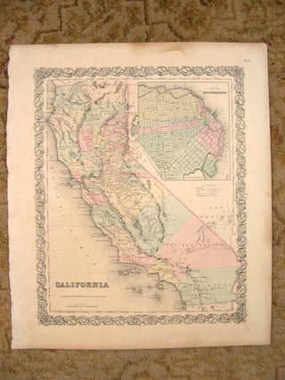 Item #38203 CALIFORNIA. J. H. Colton, Joseph Hutchins