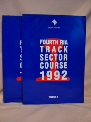 Item #38553 FOURTH TRACK SECTOR COURSE, RAILWAY TRACK ENGINEERING 1992, VOLUMES 1 & 2