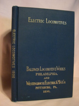 Item #38586 ELECTRIC LOCOMOTIVES. David Leonard Barnes