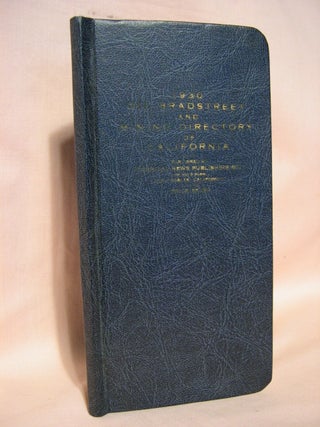 Item #39437 1930 OIL BRADSTREET AND MINING DIRECTORY; TWENTY-SECOND YEAR OF ISSUE