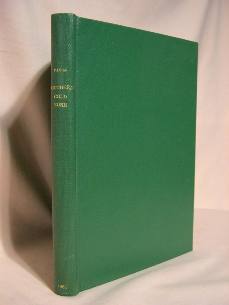 Item #39451 PROCEEDINGS OF THE ROYAL SOCIETY OF LONDON, SERIES B; BIOLOGICAL SCIENCES, VOLUME 152, NO. 949, 12 July 1960. A DISCUSSION ON THE BIOLOGY OF THE SOUTHERN COLD TEMPERATE ZONE, UNDER THE LEADERSHIP OF C.F.A. PANTIN, F.R.S. C. F. A. Pantin, under the leadership of.