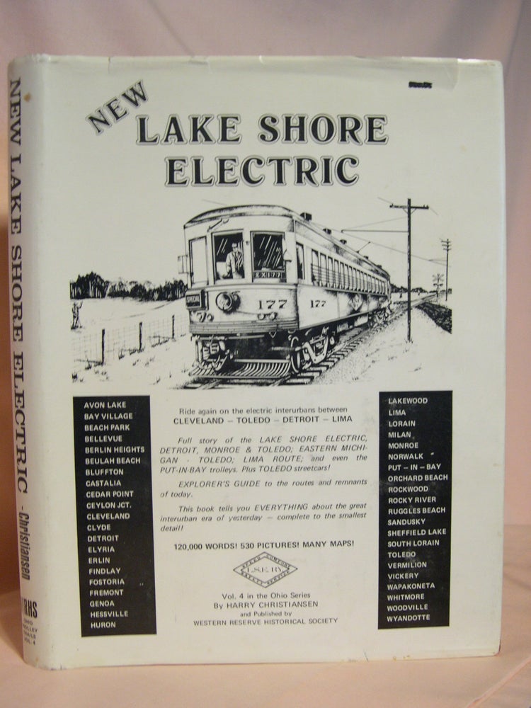 Item #39617 NEW LAKE SHORE ELECTRIC: TROLLEY TRAILS VOL. 4. Harry Christiansen.