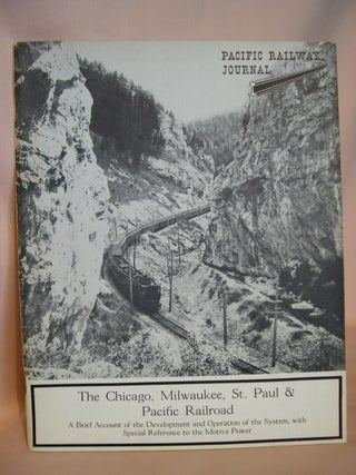 Item #39835 THE CHICAGO, MILWAUKEE, ST. PAUL & PACIFIC RAILROAD; A BRIEF ACCOUNT OF THE...