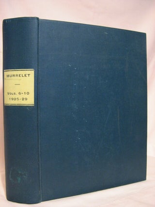 Item #40054 THE MURRELET; VOL. VI, NOS 1, 2 & 3; VOL. VII, NOS. 1, 2 & 3; VOL. VIII, NOS. 1, 2 &...