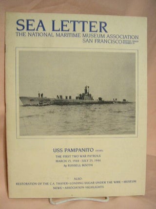 Item #40366 USS PAMPANITO (SS383), THE FIRST TWO WAR PATROLS, MARCH 15, 1944 - JULY 23, 1944. SEA...