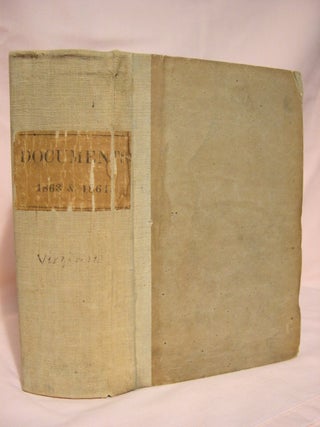 Item #41005 MESSAGE OF THE GOVERNOR OF VIRGINIA, AND ACCOMPANYING DOCUMENTS