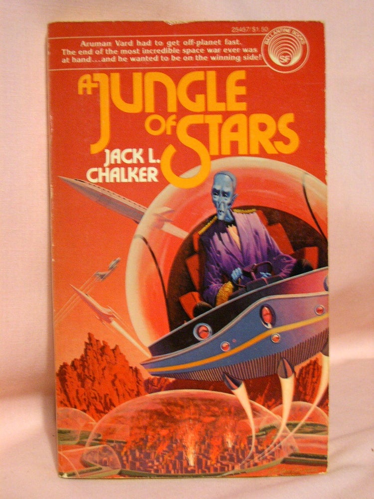 Item #41345 A JUNGLE OF STARS. Jack Chalker.