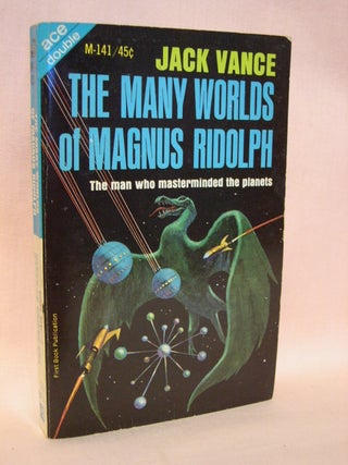 Item #41906 THE MANY WORLDS OF MAGNUS RIDOLPH, bound with THE BRAINS OF EARTH. Jack Vance