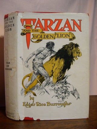 Item #42124 TARZAN AND THE GOLDEN LION. Edgar Rice Burroughs