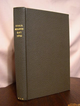 Item #42198 CONTRIBUTIONS TO ECONOMIC GEOLOGY 1916, PART II - MINERAL FUELS; GEOLOGICAL SURVEY...