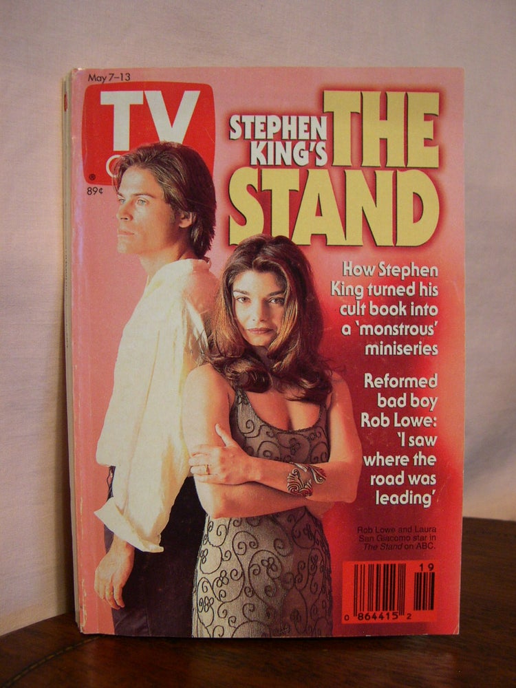 Item #43193 STEPHEN KING'S THE STAND. TV GUIDE ISSUE, MAY 7-13, 1994. SAN FRANCISCO METROPOLITAN EDITION. Stephen King.