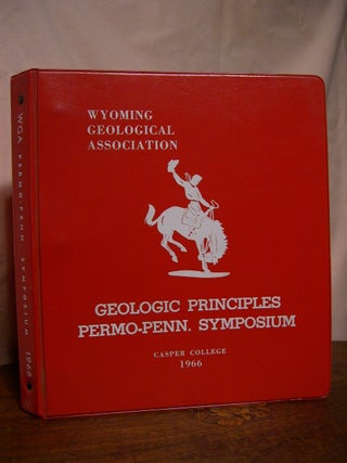 Item #43426 SYPOSIUM ON RECENTLY DEVELOPED GEOLOGIC PRINCIPLES AND SEDIMENTATION OF THE...