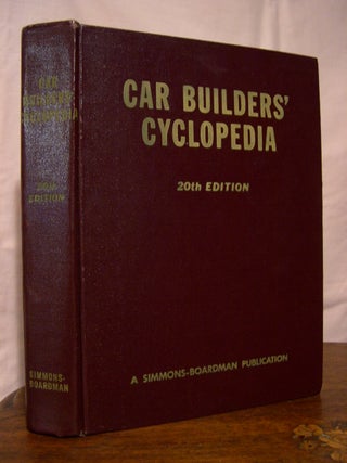 Item #43482 CAR BUILDERS' CYCLOPEDIA OF AMERICAN PRACTICE, 1957. C. L. Combes
