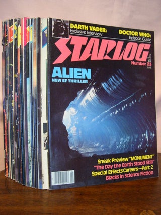 Item #43675 STARLOG, NUMBERS 23 - 42; 20 ISSUES