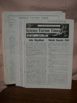 Item #43782 SCIENCE FICTION TIMES. 21 ISSUES, 1967 -1969. James Ashe, Ann F. Dietz