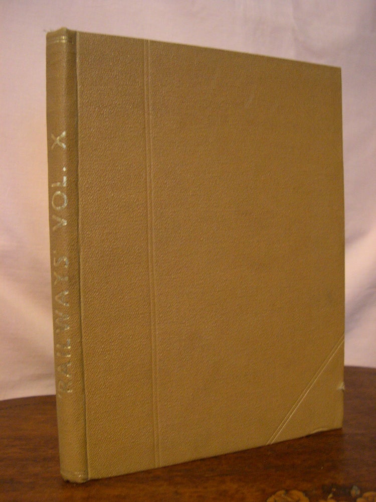 Item #44012 "RAILWAYS"; VOLUME X, JANUARY-DECEMBER, 1949. R. J. Raymond.