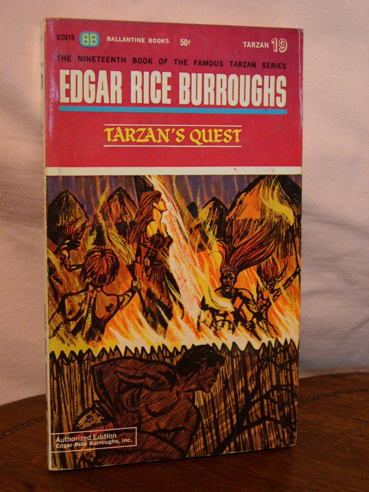 Item #44260 TARZAN'S QUEST. Edgar Rice Burroughs.