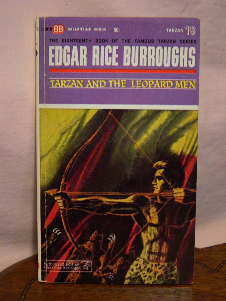 Item #44300 TARZAN AND THE LEOPARD MEN. Edgar Rice Burroughs.