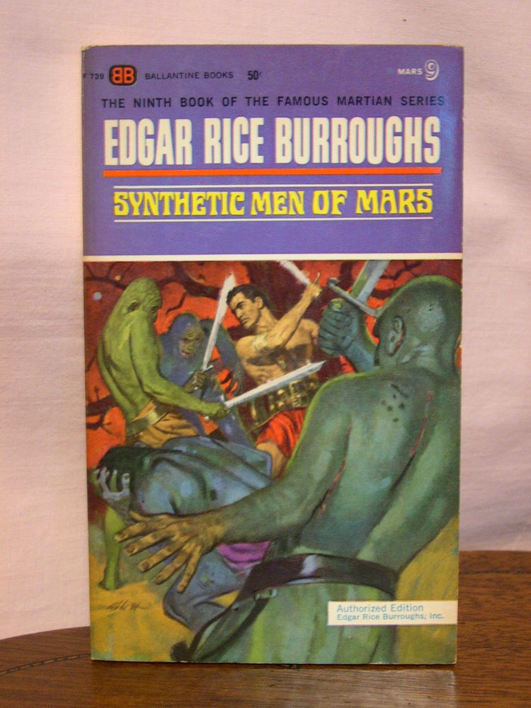 Item #44310 SYNTHETIC MEN OF MARS. Edgar Rice Burroughs.