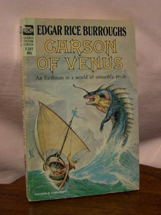 Item #45026 CARSON OF VENUS. Edgar Rice Burroughs