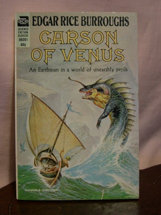 Item #45136 CARSON OF VENUS. Edgar Rice Burroughs