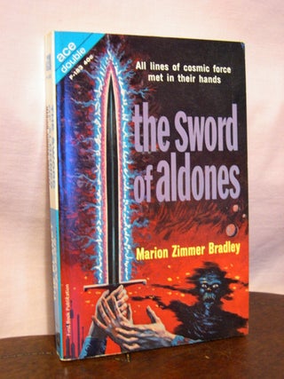 Item #45143 THE SWORD OF ALDONES, bound with THE PLANET SAVERS. Marion Zimmer Bradley