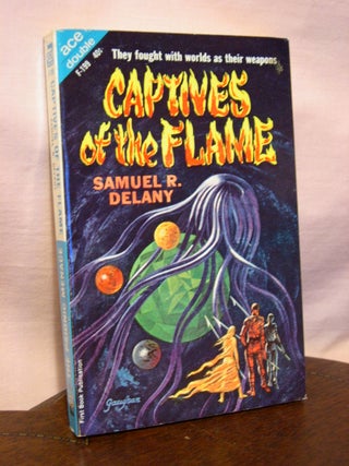 Item #45146 CAPTIVES OF THE FLAME, bound with THE PSIONIC MENACE. Samuel R. Delany, Keith...