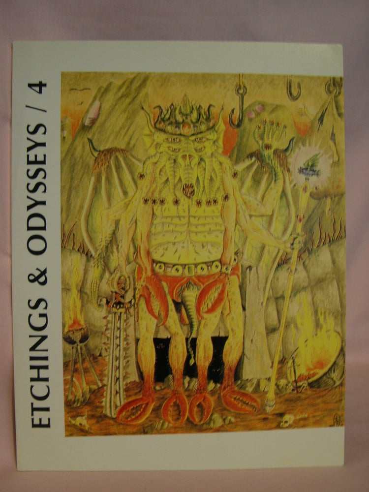 Item #46555 ETCHINGS AND ODYSSEYS 4; A SPECIAL TRIBUTE TO WEIRD TALES [HENRY KUTTNER ISSUE]. Eric C. Carlson, John J. Koblas, R. Alain Everts, Henry Kuttner.