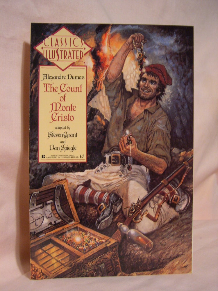 Item #46709 THE COUNT OF MONTE CRISTO. CLASSICS ILLUSTRATED NUMBER SEVEN. Alexandre Dumas.