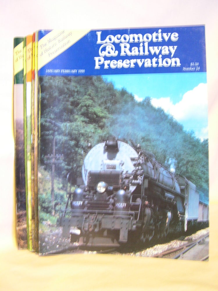 Item #46858 LOCOMOTIVE & RAILWAY PRESERVATION, 1990 [ALL SIX ISSUES]. Mark Smith, and publisher.