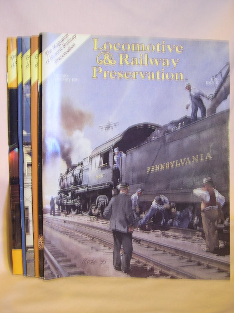 Item #46864 LOCOMOTIVE & RAILWAY PRESERVATION, 1994 [ALL SIX ISSUES]. Mark Smith, and founder.