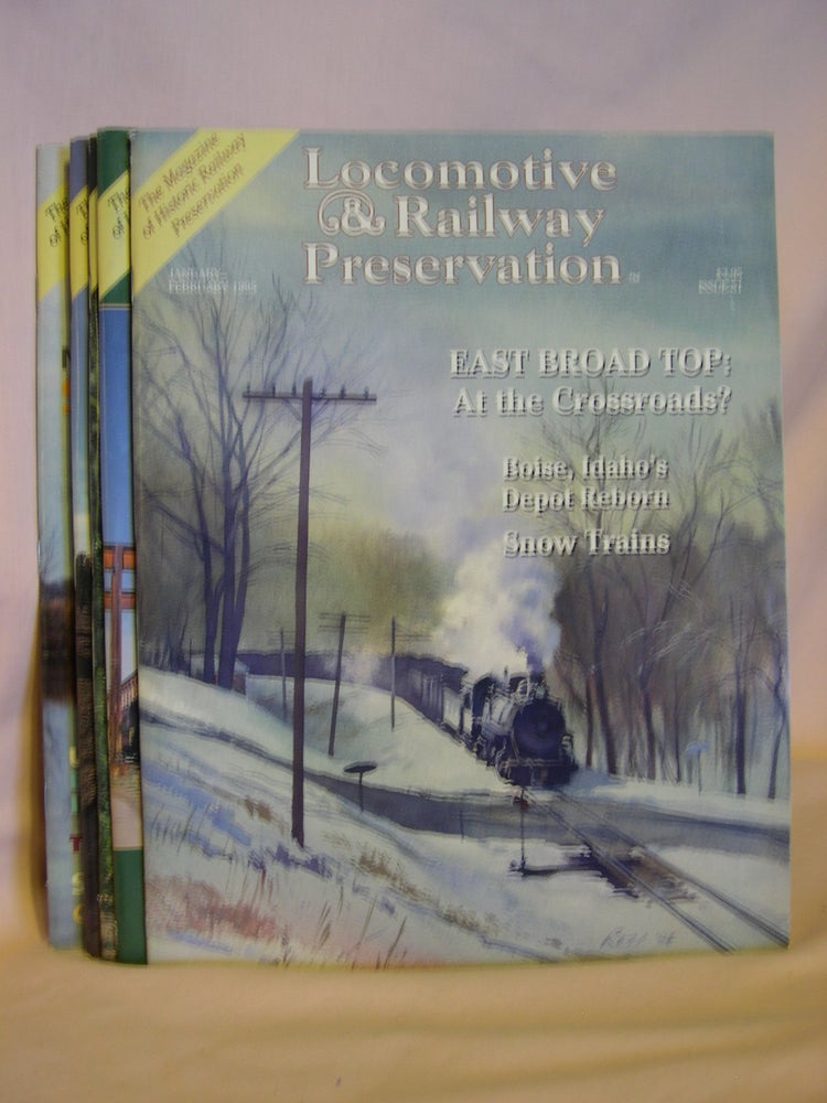 Item #46867 LOCOMOTIVE & RAILWAY PRESERVATION, 1995 [ALL SIX ISSUES]. Paul Hammond.