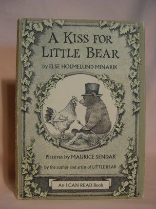 Item #47375 A KISS FOR LITTLE BEAR: AN I CAN READ BOOK. Else Holmelund Minarik