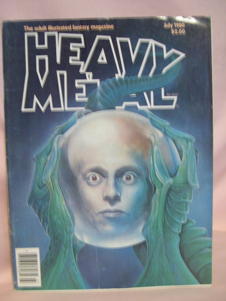 Item #47691 HEAVY METAL, ADULT ILLUSTRATED FANTASY MAGAZINE; JULY 1980, VOLUME IV, NUMBER 4. Ted White.