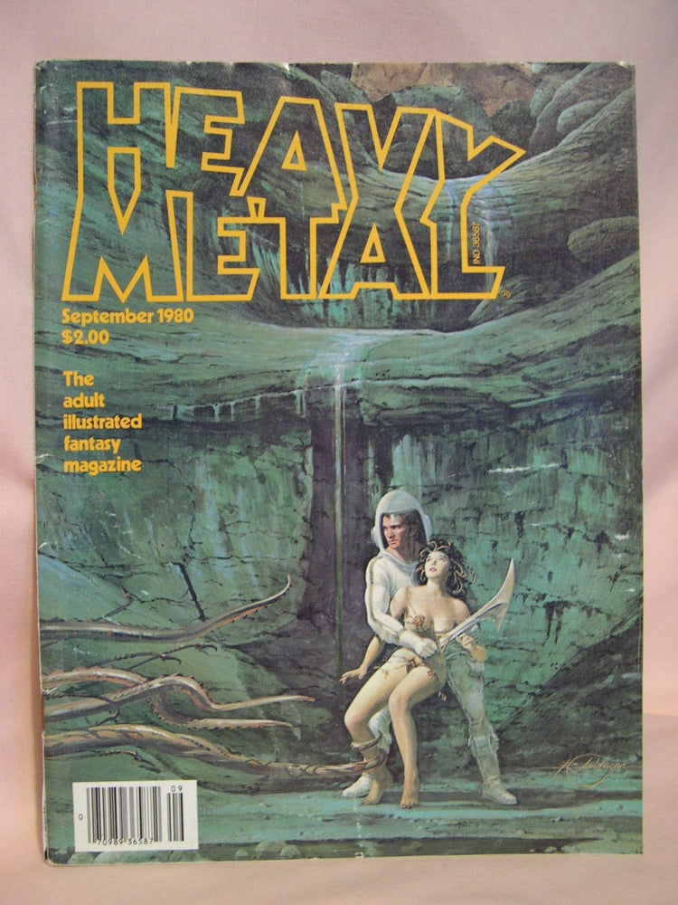 Item #47693 HEAVY METAL, ADULT ILLUSTRATED FANTASY MAGAZINE; SEPTEMBER 1980, VOLUME IV, NUMBER 6. Ted White.