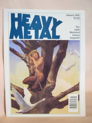Item #47728 HEAVY METAL, ADULT ILLUSTRATED FANTASY MAGAZINE; JANUARY 1983, VOLUME VI, NUMBER 10....